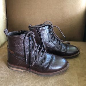 Zara Boys Leather Boots